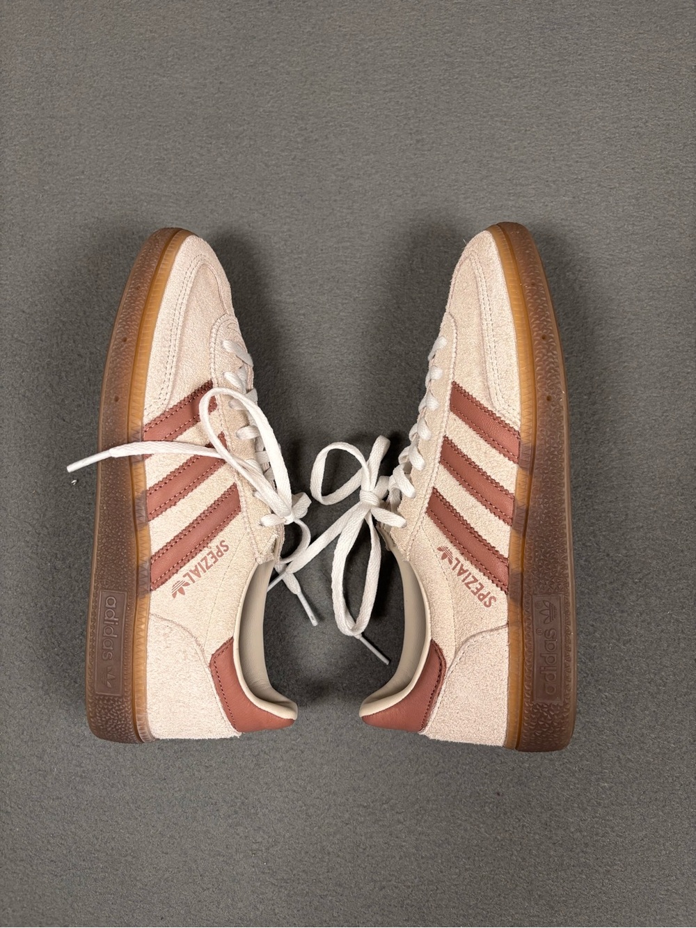 Adidas Handball Spezial Alumina/ Warm Clay Women’s Shoes Size 6 - Picture 4 of 9